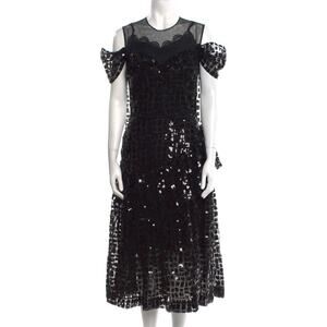 ❤️Simone Rocha Lace Sequin Midi Dress❤️